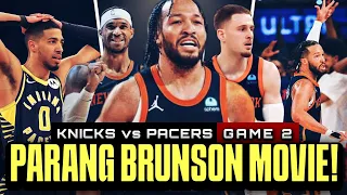 Parang Movie! Jalen Brunson injured sa 1st half binuhat Knicks sa 2nd half! Knicks vs Pacers Game 2