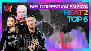 🇸🇪 Melodifestivalen 2024: Heat 2 | My Top 6 | Eurovision 2024 (Sweden)
