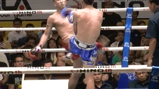 Muay Thai Fight - Pakorn vs Parnpetch - New Lumpini Stadium, Bangkok, 9th December 2014