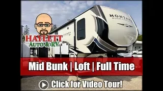 UPDATED 2020 Montana 384BR or 385BR Mid Bunk Bonus Room Full Time Luxury Fifth Wheel RV