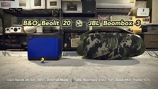 B&O Beolit 20 vs JBL Boombox 3