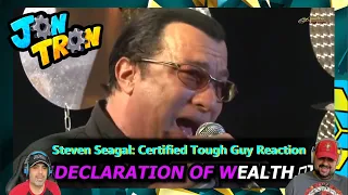 Steven Seagal: Certified Tough Guy Reaction JonTron | POV REACTS