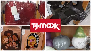 TJMAXX Shopping Vlog October 2021 * New Purses, Shoes, Coats and Home Decor