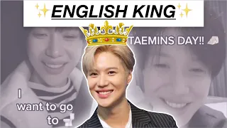 Taemin's English will clear your skin (tiktok compilation feat.SHINee)