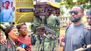 Watch how KETASCO Students receive & Honor James Lutterodt's body as they take him to funeral ground