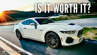 IS THE ALL NEW 2024 MUSTANG GT REALLY WORTH THE UPGRADE OVER s550?