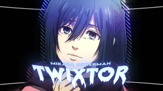 Mikasa Twixtor - Attack On Titan Final Season [ Last Eps ]