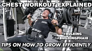 TIPS ON HOW TO GROW EFFICIENTLY | POST OLYMPIA UPDATE | #CHESTWORKOUT EXPLAINED