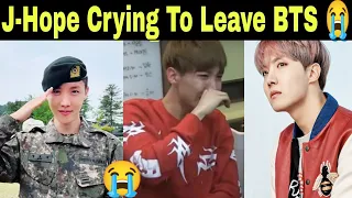 J-Hope Crying For Leave BTS 😭 J-Hope Leaving BTS soon 😰 BTS Latest News 😍 J-Hope News 🥰 #bts #jhope