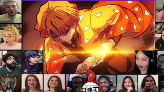 Zenitsu GODLIKE SPEED⚡!! || Demon Slayer Season 2 Episode 17 Reaction Mashup