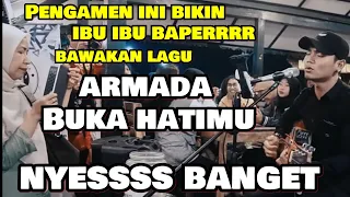 BUKA HATIMU - ARMADA (LIRIK) LIVE AKUSTIK BY TRI SUAKA