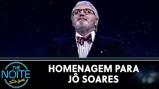 Homenagem para Jô Soares l The Noite (05/08/22)