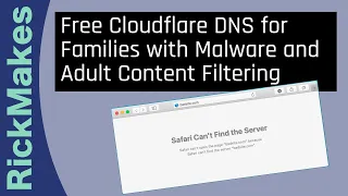 Free Cloudflare DNS for Families with Malware and Adult Content Filtering