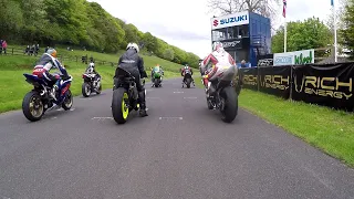 Olivers Mount, Spring Cup, 2021 Supersport 600 B race 1, Onboard Jack Sim, re-run after a red flag