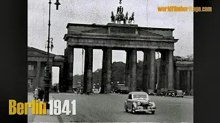 Berlin 1941 - Berlin during WWII - private footage