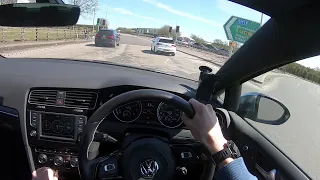 VW Golf 8 R Launch Control v Audi Q7 Diesel v MK7 Golf R!