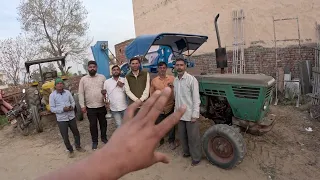 ट्रैक्टर में दम है तभी तो निकलता हूं एक सीजन में 300 एकड़। vintage kirloskar & hindustan tractor