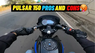 New Pulsar 150 E20 Pros and Cons 🥵| 2024 Bajaj Pulsar 150 BS7 Ride |