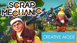 Scrap Mechanic - Creative Mode Trailer