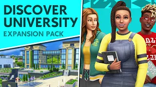 THE SIMS 4 DISCOVER UNIVERSITY TRAILER REACTION + ANALYSIS