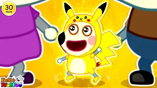 Primeros Pasos del Bebé Wolfoo Pikachu ⚡ - Historias Sobre El Bebé 🌈 @BebeWolfoo