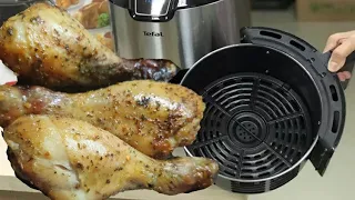 TEFAL EY401 Easy Fry Deluxe Airfryer XL 4,2L | CHICKEN DRUMS