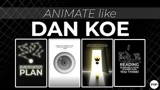 Dan Koe Animations - An After Effects Tutorial