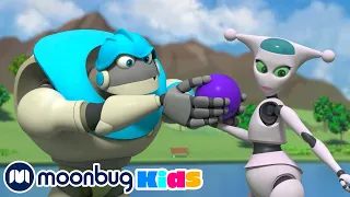 Sharing is Caring - Battle of the Bots!!! | ARPO the Robot | Funny Kids Cartoons