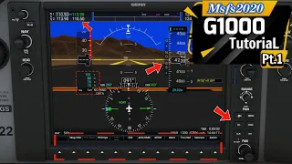 Mastering the G1000 PFD in MSFS2020: A Step-by-Step Tutorial :Easy to understand & Time Stamped