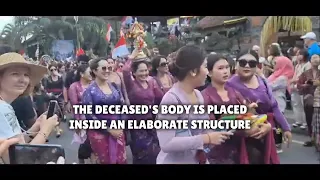 Big Cremation Ceremony event in  Ubud Place || King Familiar of Ubud Bali - INDO || kamal vlogger111