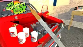 My Summer Car #71 | Nuevo Filtro de Aceite e inestabilidad a alta velocidad