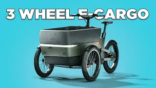 3 Wheel Electric Cargo Bike with Passenger Seat