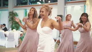 Bridesmaids Dance Performance and Electric Slide