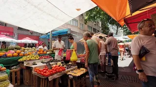 Walking Tour Street Market, Copacabana Rio De Janeiro Brazil 🇧🇷