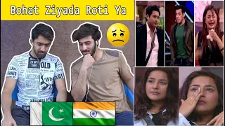 Pakistani Reaction On Shehnaaz Gill Sad Moments | Sidnaaz Very Sad Bigg Boss 13