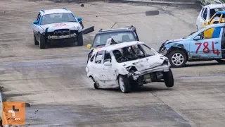 Banger Racing Angmering Oval Raceway CB Contact 18-03-2018