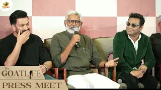 AADUJEEVITHAM Press Meet | Prithviraj | Blessy | A R Rahman | The Goat Life | Mango Malayalam