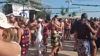 Summer Sensual Days - Rovinj -  Pool party - Varun and a Russian girl dancing Kizomba