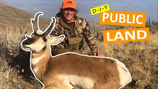 Wyoming PRONGHORN hunt DIY {PUBLIC LAND} - SUCCESS!!!