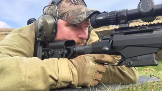 Chris Parkin's Shooting Sports News and Reviews, fast fire action with Tikka T3X tac in 308