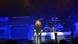 Dave Mustaine's Moment of Silence for Nick Menza