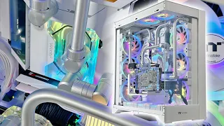 Thermaltake CTE E600 MX WaterCooled White Build