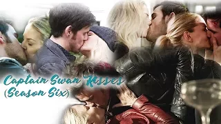 • OUAT - Captain Swan Kisses (Season Six) •