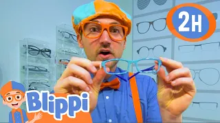 Blippi Pretend Plays at a Children's Museum! | 2 HOURS OF BLIPPI TOYS!