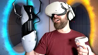 PORTAL VR is FINALLY HERE! and it's PERFECT