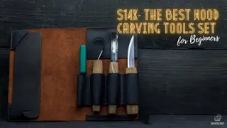 Premium Wood Carving Set for Beginners - Easy Wood Carving