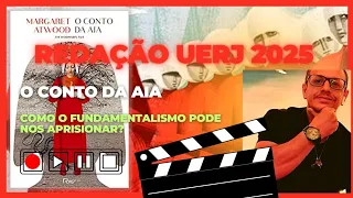 REDAÇÃO UERJ 2025, O CONTO DA AIA  #redação #uerj2025