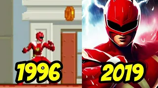 Evolution of Power Rangers 1996-2019 (PlayStation Edition)