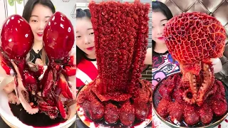 Spicy and Live Mukbang Eating Seafood ASMR  Delicious Octopus, Lobster | Chinese food #41