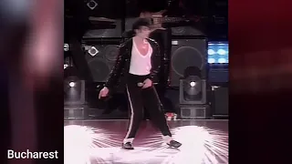 Michael Jackson DTour Live In Bucharest And Bremen Moonwalks HD 1992